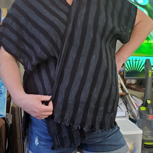 Plus size N/W/T [I keep tags] Bohemian style shawl - Picture 7 of 7